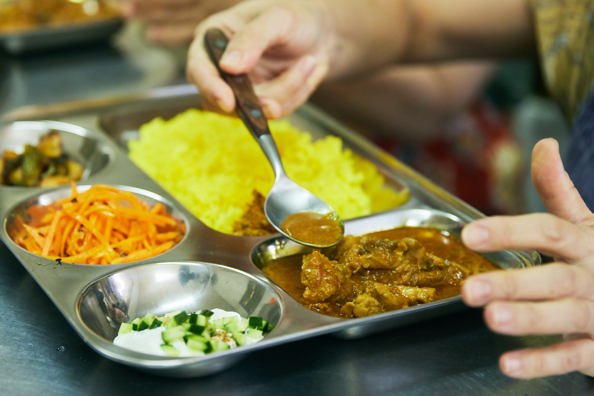 【食べる・ランチ】鹿児島の旬の食材を使用したスパイスカレーづくり体験